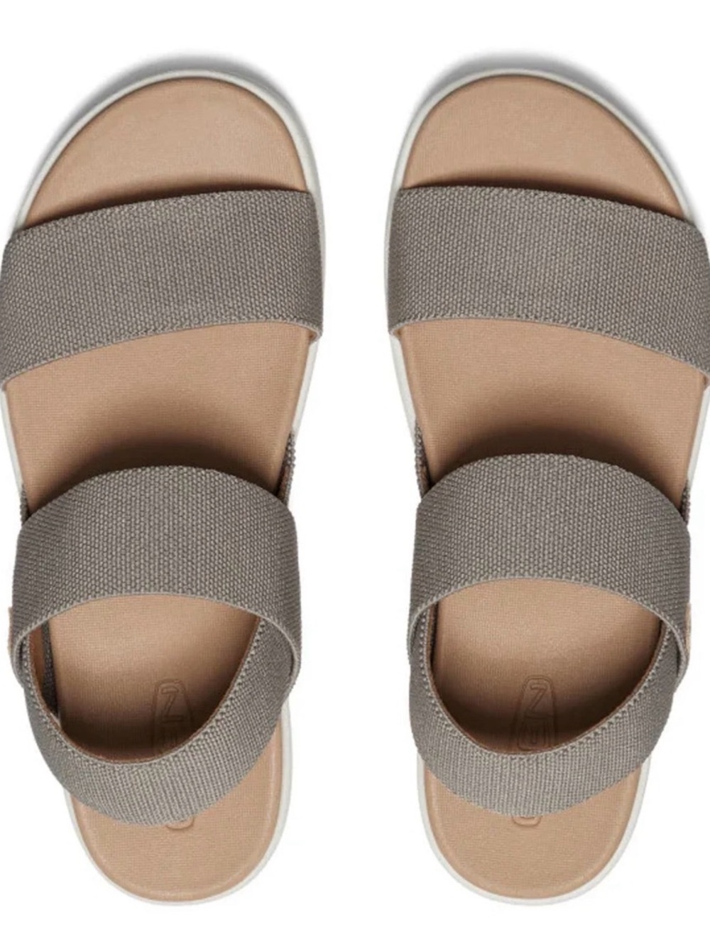 Keen Women's Taupe Elastic Strap Sandals